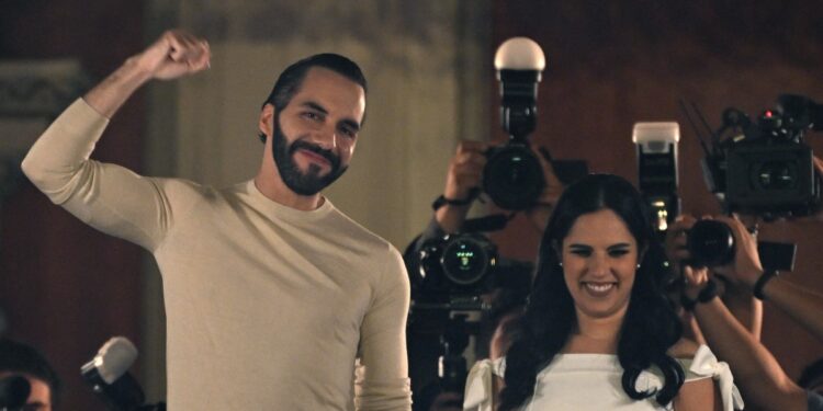 EL SALVADOR-ELECTION-VOTE-BUKELE